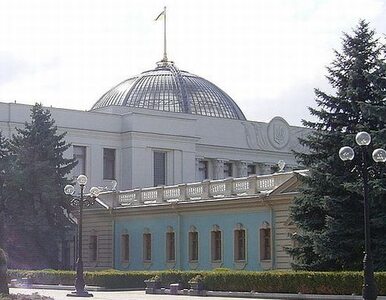 Miniatura: Ukraiński parlament przedłużył swoją kadencję