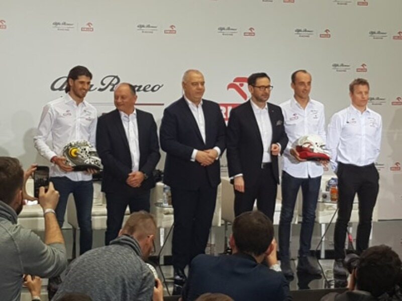 Konferencja Alfa Romeo Racing Orlen 