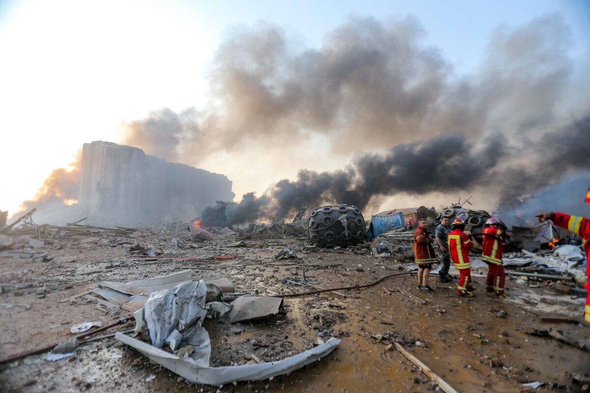 Po wybuchu w Bejrucie 