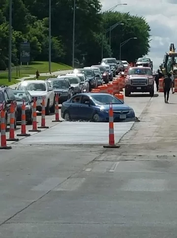 Te słupki to przecież dla ozdoby 