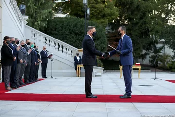 Zaprzysiężenie ministrów w rządzie Mateusza Morawieckiego 