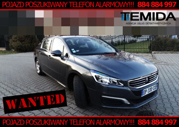 Peugeot 508 o&nbsp;numerach DP 330 CQ kolor grafitowy