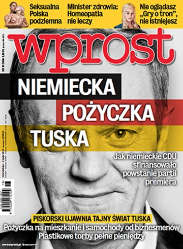 Okładka tygodnika Wprost nr 18/2014 (1626)