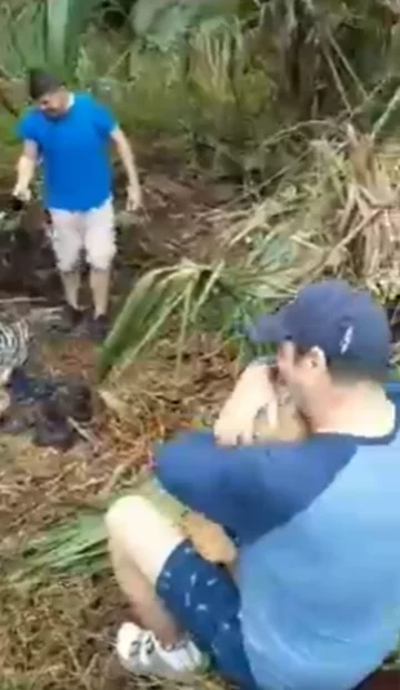 Poszukiwania psa trwały kilka dni. Tak przywitał właściciela 