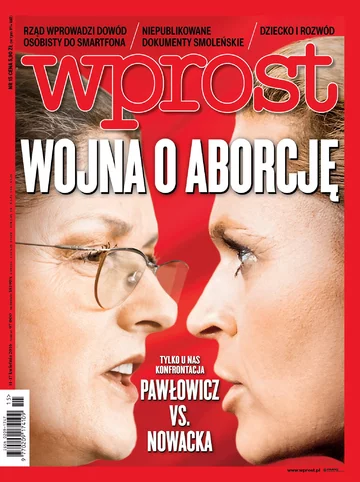 Okładka tygodnika Wprost nr 15/2016 (1732)