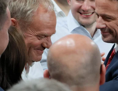 Miniatura: Wymowne zachowanie Tuska. Wszystko...