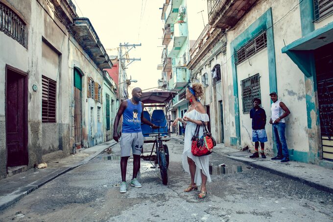 Izabela Torres na Kubie