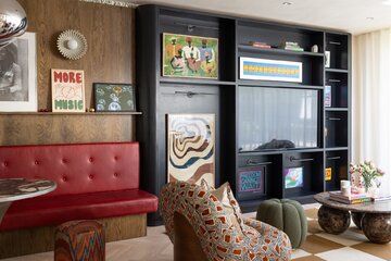 Kuchnia w stylu mid-century 