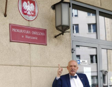 Miniatura: Korwin-Mikke zawiadomił prokuraturę....