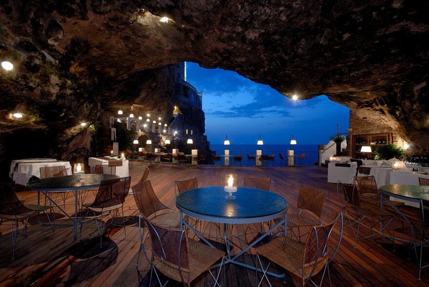 Hotel Ristorante Grotta Palazzese Polignano a Mare, Włoch