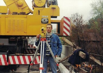 Pan Wojciech realizował się w&nbsp;pracy geodety, kt&oacute;ra była także jego pasją
