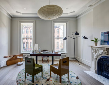 Wnętrza kamienicy na&nbsp;Brooklynie, projekt BAAO Architects