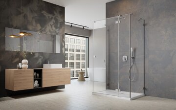 Radaway kabina prysznicowa Essenza Pro Brushed Nickel
