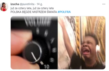 Mem po meczu Polski z Francją 