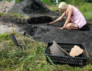 Miniatura: Archeolodzy badają słowiański gród w...