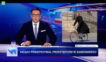 Mem po materiale Wiadomości TVP 