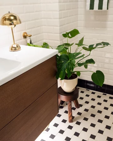 Eklektyczne wnętrza w duchu retro w domu fińskiej florystki Eklektyczne wnętrza w duchu retro