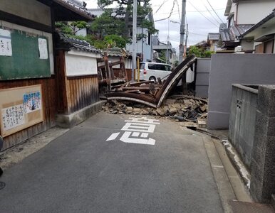 Miniatura: Silne trzęsienie ziemi w Japonii. Nie żyją...