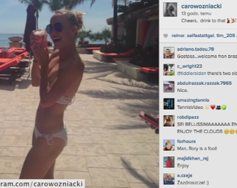 Miniatura: Williams i Woźniacka razem na wakacjach. W...