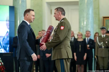 Prezydent Andrzej Duda wręczył awanse generalskie 