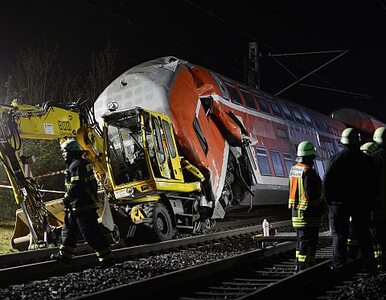 Miniatura: Katastrofa kolejowa w Niemczech. 3 osoby...