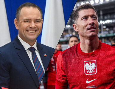 Miniatura: Lewandowski i Kurek u boku Nawrockiego. To...