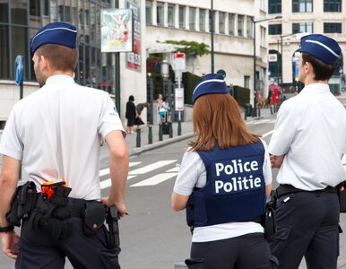 Miniatura: Zamieszki w centrum Brukseli. Policja...