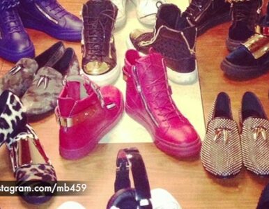 Miniatura: Balotelli pokazał kolekcję butów. Są i...
