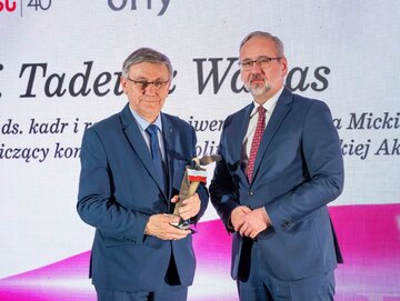 Prof. Tadeusz Wallas i&nbsp;Adam Niedzielski