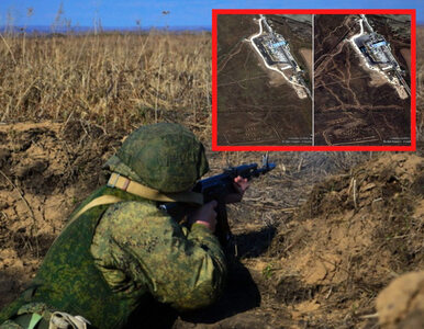 Miniatura: Rosjanie budują fortyfikacje na Krymie....