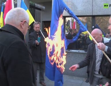Miniatura: Ruch "Ukraińców-antyfaszystów" spalił w...