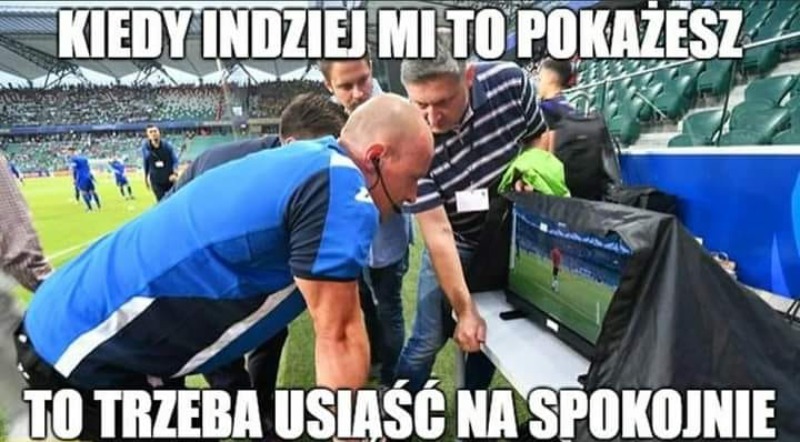 Mem po meczu Anglików z Duńczykami 