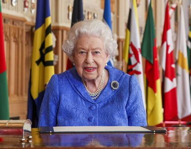 Miniatura: Pierwsze publiczne wystąpienie królowej...
