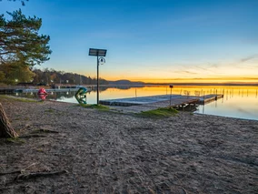 Miniatura: Nie nad morzem i nie na Mazurach....