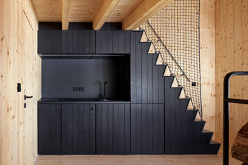 G&oacute;rska chatka Černa Voda, projekt Studio ADR