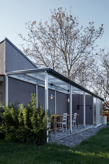 Renowacja podmiejskiego domku, projekt Kaa Studio Linka, forest, Kaa