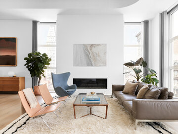 Apartament z&nbsp;basenem w&nbsp;Nowym Jorku, projekt S&oslash;ren Rose