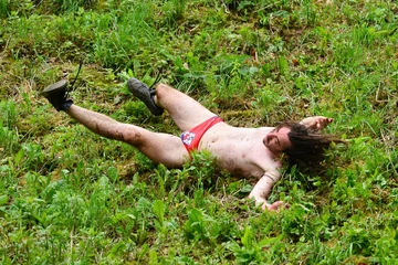 Zawody Cooper's Hill Cheese-Rolling and Wake w Gloucestershire 