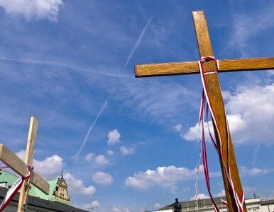 Miniatura: Krzyż nie zostanie zabrany do Smoleńska....