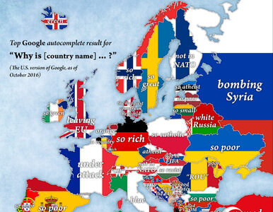 Miniatura: Mapa inna niż wszystkie. Europa według...