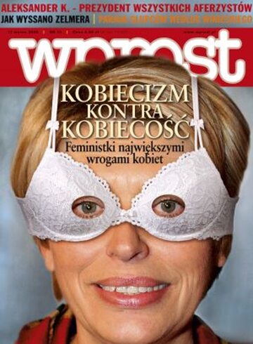 Okładka tygodnika Wprost nr 10/2005 (1162)