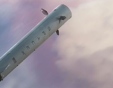 Miniatura: Prototyp pasażerskiej rakiety SpaceX...