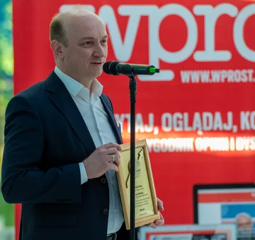 Prezes Alfavox Michał Góra 