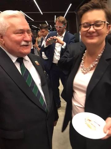 74. urodziny Lecha Wałęsy w ECS 