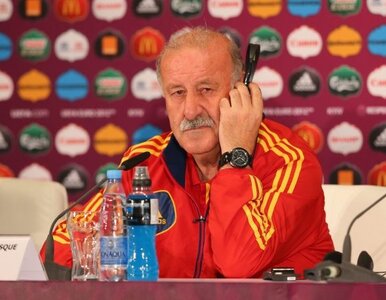 Miniatura: Del Bosque: finał Euro będzie wyrównany i...