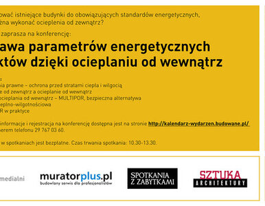 Miniatura: Poprawa parametrów energetycznych obiektów...