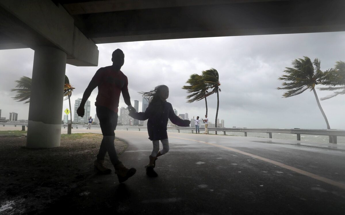 Miami przed uderzeniem huraganu Irma 