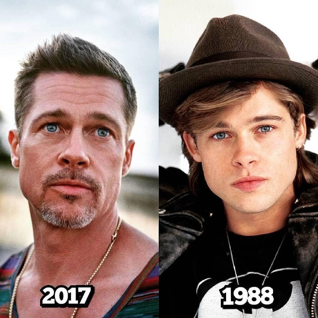Brad Pitt – kiedy wyglądał lepiej? 