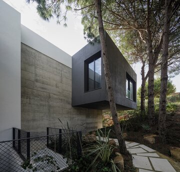 Dom z widokiem na las, projekt Flow81 