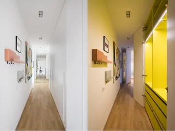 Kolor żółty zamknięto w szafie! Linka, Esté Architekti